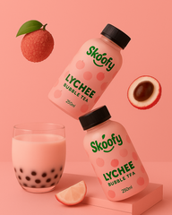 Skoofy Lychee Bubble Tea