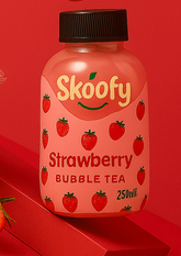 Skoofy Strawberry Bubble Tea