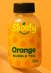 Skoofy Orange Bubble Tea