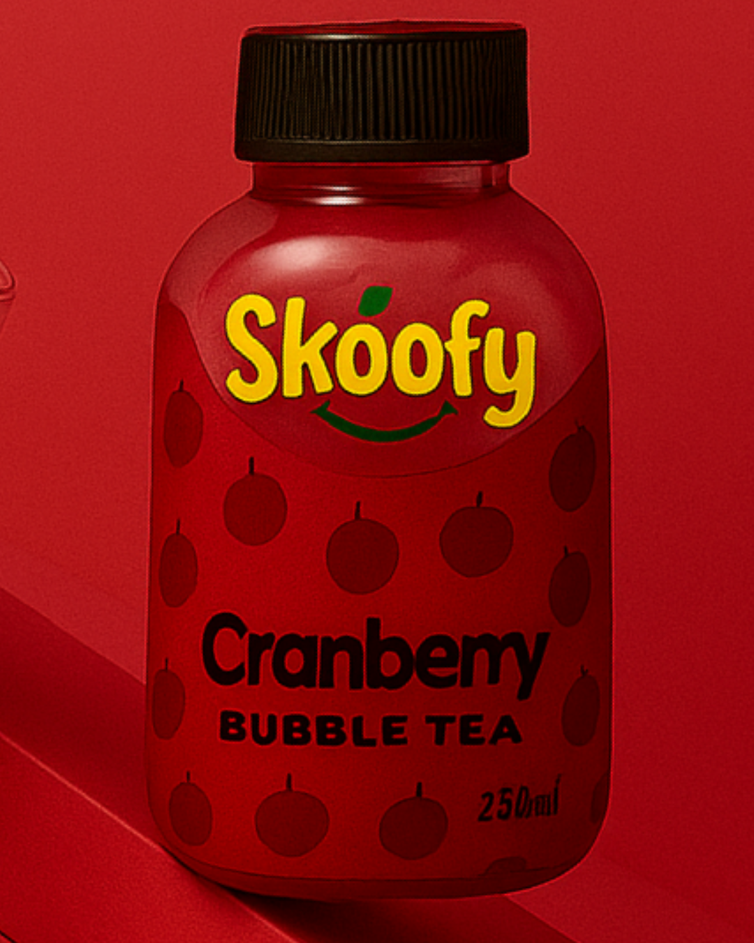 Skoofy Cranberry Bubble Tea